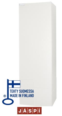 Jäspi VLM 300S SPACE lämminvesivaraaja on laatu tuote, joka on valmistettu Suomessa!